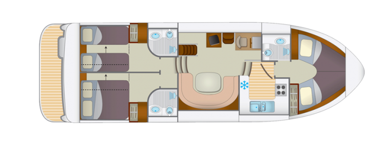 Cruiser Premium 6 pers