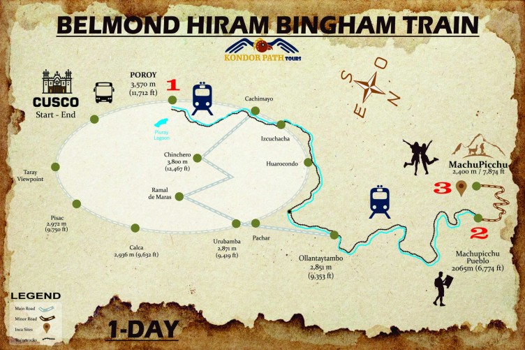 Tåg Hiram Bingham (Peru)